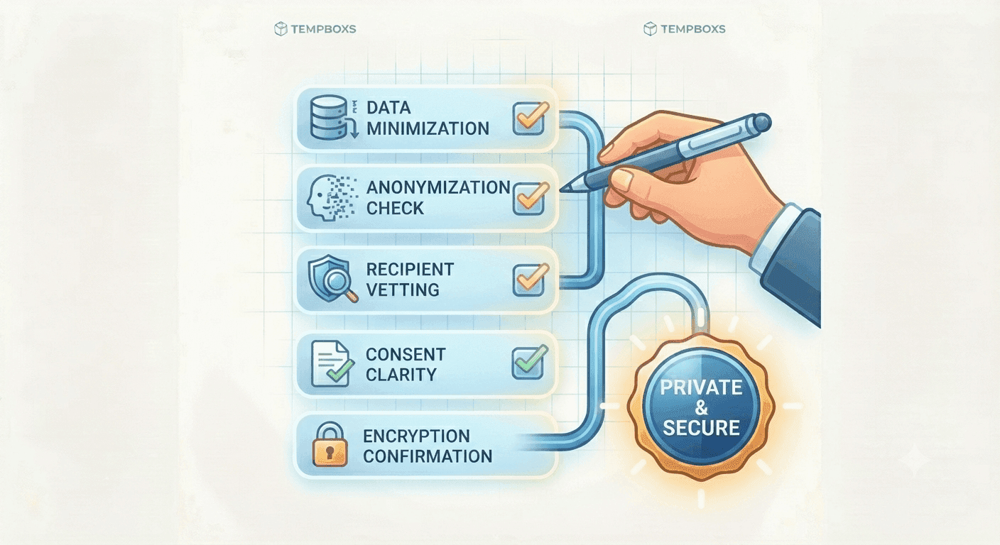 Illustration for “Privacy Checklist: What to Review Before Sharing Data Online”