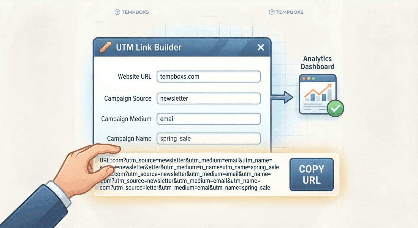Illustration for “UTM Link Builder Guide: Create Campaign URLs Without Breaking Links”